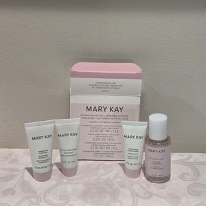 Mary Kay Skincare Cleanser & Exfoliant Set - Pink and White